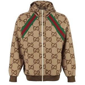 Gucci Gucci jumbo GG Zip-Up Jacket